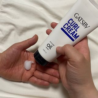[갸스비] 곱슬 머리부터 파마까지 남자의 컬을 위한 갸스비 컬크림 — 5점을 준 리뷰어가 2021년 5월 올린 사용 사진