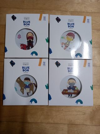 [블루 본 아이노우] 유아용 컬러마스크 40 PCS SET 2중 택 1 — 5점을 준 리뷰어가 2021년 5월 올린 사용 사진