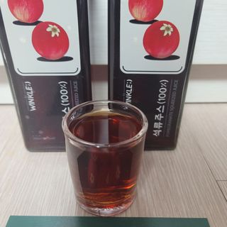 [바이윙클] 페르시아 유기농 석류 착즙주스 750ml 2병 + 선물박스 세트 — 5점을 준 리뷰어가 2022년 2월 올린 사용 사진