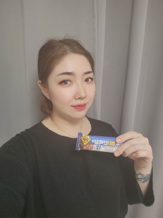 이지프로틴바 3종x각 2ea (고단백질바, 멀티단백질바, 식물성단백질바) — 5점을 준 리뷰어가 2024년 2월 올린 사용 사진