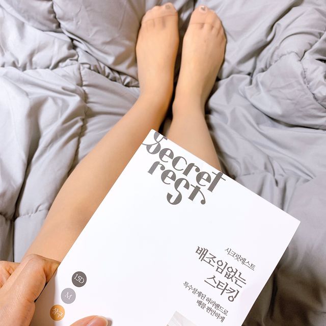 시크릿레스트 배조임없는스타킹 (투명 사계절용) 리뷰 사진