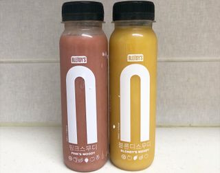 BLENDY'S 핑크 스무디+블론디 스무디 — 4점을 준 리뷰어가 2021년 9월 올린 사용 사진