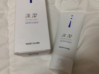 약손명가코스메틱 심결 깨어나는 맑음 팩 — 5점을 준 리뷰어가 2021년 2월 올린 사용 사진
