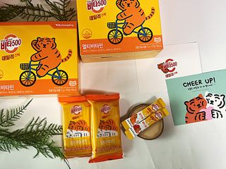 광동생활건강 [광동] 비타500데일리스틱 수능 패키지 (70+굿즈) 뚱랑이 수능엽서+쇼핑백 — 5점을 준 리뷰어가 2022년 11월 올린 사용 사진