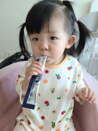 키즈텐플러스 연세 키즈텐 플러스 1개월 — 5점을 준 리뷰어가 2021년 4월 올린 사용 사진