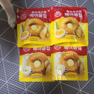 딜라이트 프로젝트 오뚜기스프 베이글칩 2종 — 5점을 준 리뷰어가 2021년 8월 올린 사용 사진