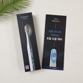 트로마츠 심플 미세전류 칫솔 — 4점을 준 리뷰어가 2022년 5월 올린 사용 사진