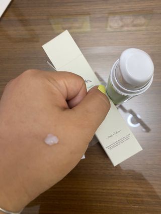 술람미네이처 자연주의 화장품ㅣ속보습 충전 + 민감/트러블 피부 진정 - 알로에 듬뿍 수분 크림 50ml — 5점을 준 리뷰어가 2022년 6월 올린 사용 사진