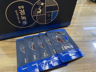 광동생활건강 [광동] 바르게 만든 녹용, 광동정녹청 — 5점을 준 리뷰어가 2021년 11월 올린 사용 사진
