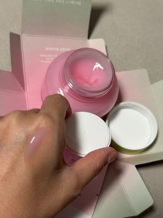 [구매평] 무화 비건 속보습 수분크림 150ml (+식물성 PDRN) — 4.5점을 준 리뷰어가 2025년 8월 올린 사용 사진