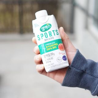 셀렉스스포츠 셀렉스 스포츠 웨이 프로틴 복숭아_ 330ml x 12팩 — 3점을 준 리뷰어가 2021년 3월 올린 사용 사진