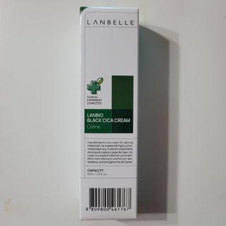 랑벨 랑바이오 블랙 시카 크림 50ml(블랙비 프로폴리스, 시카 4종, 판테놀 10 함유) — 4.5점을 준 리뷰어가 2022년 7월 올린 사용 사진