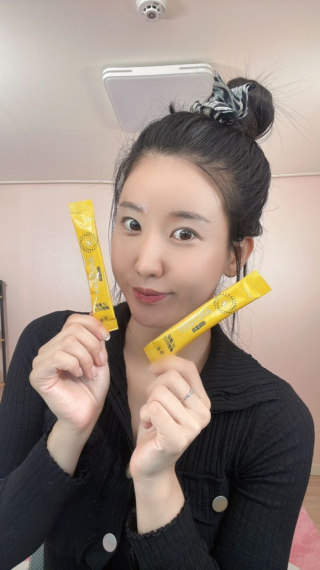마시는 아미노산 아미토리 열대과일맛 14포 [1포, 5g / 보틀증정] 리뷰 사진