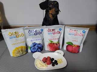 동결건조 과일칩 이치비야 4종 세트 — 5점을 준 리뷰어가 2021년 9월 올린 사용 사진