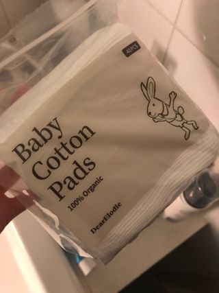 디어엘로디 프리미엄 유기농 베이비 솜티슈 40매 3 + 1 PACK — 5점을 준 리뷰어가 2021년 2월 올린 사용 사진