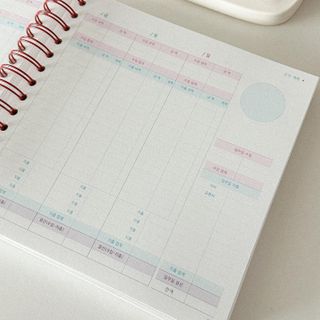리훈 리뉴얼 오늘쓰임 가계부 용돈기입장 금전납출부 캐쉬북 만년 — 5점을 준 리뷰어가 2023년 3월 올린 사용 사진