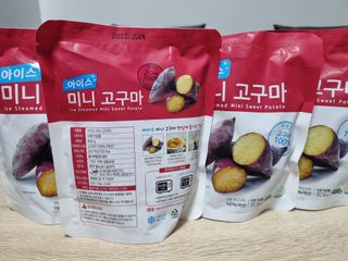 해뜨온 간편고소 아이스 미니고구마 400g x4개 — 2.5점을 준 리뷰어가 2021년 11월 올린 사용 사진