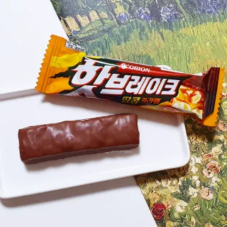 핫브레이크 땅콩카라멜 — 5점을 준 리뷰어가 2023년 5월 올린 사용 사진