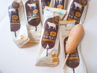 오마뎅 한우핫도그 — 5점을 준 리뷰어가 2021년 5월 올린 사용 사진