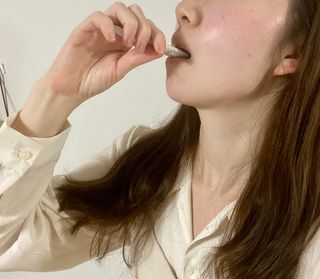 라보르 프렌치 콜라겐 화이트 — 4.5점을 준 리뷰어가 2022년 10월 올린 사용 사진