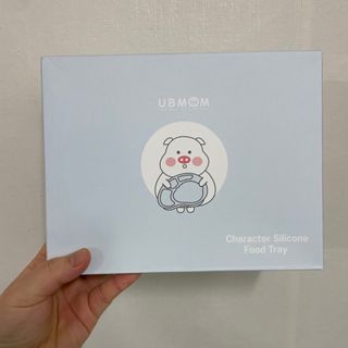 유비맘 캐릭터 실리콘 흡착 식판_색상 랜덤발송 — 2.5점을 준 리뷰어가 2021년 3월 올린 사용 사진