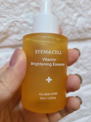 체르엠 스템앤셀 비타민 브라이트닝 에센스 30ml 1개 — 4점을 준 리뷰어가 2022년 1월 올린 사용 사진