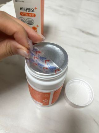 프리마인 성큼다가온 봄, 이너뷰티를 챙겨야 피부도 화사하게, 컨디션도 활기차게. 흡수율을 높인 고효율 비타민. — 5점을 준 리뷰어가 2022년 12월 올린 사용 사진