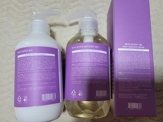 빅그린 베이비라인 3종세트 - 샴푸앤바디워시500ml,올인원로션500ml,바디크림170ml — 5점을 준 리뷰어가 2022년 11월 올린 사용 사진