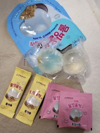 (주) 피치코리아 신기한 물방울떡 젤리 x2개입 — 5점을 준 리뷰어가 2023년 5월 올린 사용 사진