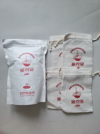 올라잍 천연화공석 — 5점을 준 리뷰어가 2022년 9월 올린 사용 사진