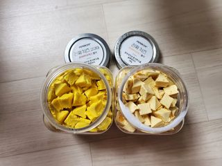 페페로니 진짜 프리바이오틱스 치즈+치즈고구마 180g+180g — 5점을 준 리뷰어가 2021년 7월 올린 사용 사진