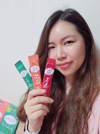 서울에프엔비 콜라스틴 3종 뷰티젤리스틱 45입 [ABC핏 15입 /  석류핏 15입 / 청스피루리나 15입] — 5점을 준 리뷰어가 2021년 9월 올린 사용 사진