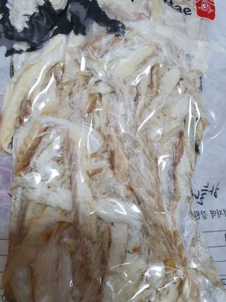 [오늘바스켓] 용대리 손질하늘태 130g — 3점을 준 리뷰어가 2021년 5월 올린 사용 사진