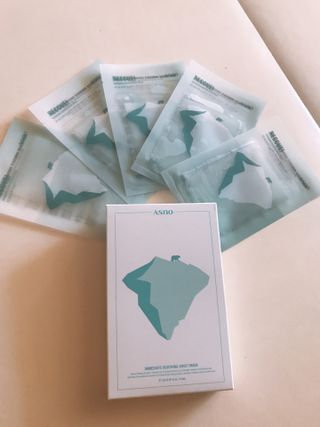 에이스노 레스큐 이미디에이트 수딩 시트마스크 — 5점을 준 리뷰어가 2021년 10월 올린 사용 사진