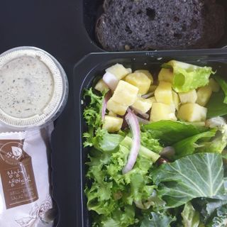 참살이도시락 작심삼일 샐러드도시락 3개 맛보기 새벽배송 또는 택배배송 — 5점을 준 리뷰어가 2021년 7월 올린 사용 사진