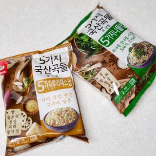 천일식품 5가지 국산 곡물로 만든 5가지 나물밥 — 5점을 준 리뷰어가 2021년 5월 올린 사용 사진