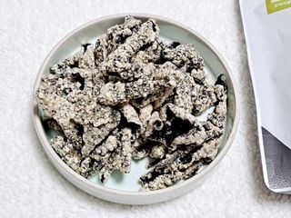 오봉산꽃부각 [만나식품] 오봉산 꽃부각 3가지 맛(오리지널, 새우맛, 매운고추맛) — 5점을 준 리뷰어가 2023년 1월 올린 사용 사진