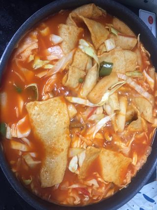 응큼떡볶이 — 4점을 준 리뷰어가 2021년 3월 올린 사용 사진