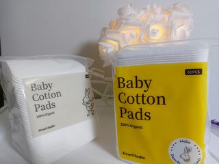 디어엘로디 프리미엄 유기농 유아 솜티슈 40매 3Pack +60매 1Pack 혼합형 — 5점을 준 리뷰어가 2021년 4월 올린 사용 사진