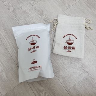 올라잍 천연화공석 — 5점을 준 리뷰어가 2022년 9월 올린 사용 사진