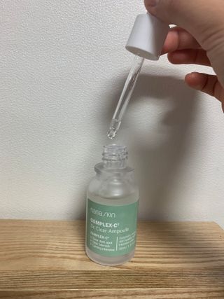 나나스킨 콤플렉스씨쓰리닥터클리어앰플 — 4.5점을 준 리뷰어가 2021년 9월 올린 사용 사진