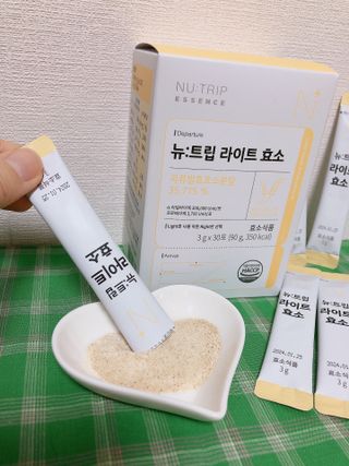 [뉴트립] ✅라이트 효소 1박스 1개월 분 (3g x 30포) — 5점을 준 리뷰어가 2023년 3월 올린 사용 사진
