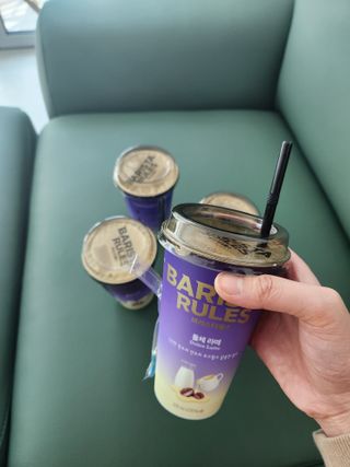 바리스타룰스 돌체 라떼 — 5점을 준 리뷰어가 2023년 4월 올린 사용 사진