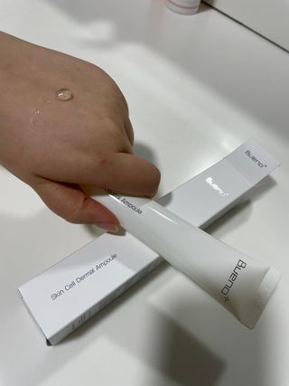 브에노 스킨셀 더마 앰플 — 5점을 준 리뷰어가 2021년 6월 올린 사용 사진