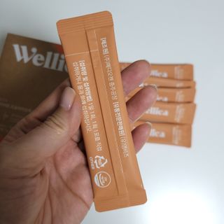 웰리카 다이어트 프로바이오틱스 — 4점을 준 리뷰어가 2021년 1월 올린 사용 사진
