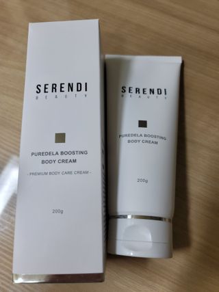 세렌디뷰티 퓨어델라 부스팅 바디크림 — 5점을 준 리뷰어가 2021년 7월 올린 사용 사진