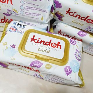 킨도 아기 물티슈 골드 일반형 — 5점을 준 리뷰어가 2021년 8월 올린 사용 사진