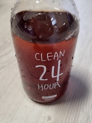 클린24시간 1BOX(5포) + 전용보틀(500ml) — 4점을 준 리뷰어가 2022년 11월 올린 사용 사진