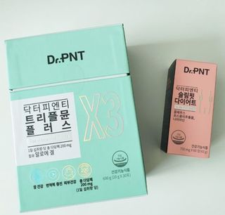 닥터피엔티 [Dr.PNT] 건강한 다이어트, 기능성 원료로 시작! 슬림핏 다이어트+트리플뮨 플러스[1개월분] — 5점을 준 리뷰어가 2022년 9월 올린 사용 사진