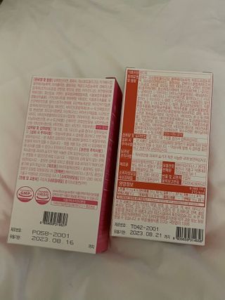 인디닥터 면역 생생 핑크 이뮨 젤리 + 타이탄 BCAA 프로틴 젤리스틱 — 3.5점을 준 리뷰어가 2022년 6월 올린 사용 사진